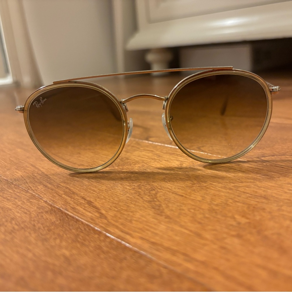 Round Double Bridge Ray Bans
